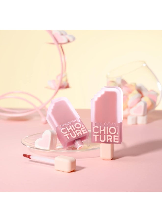 Ice Cream Matte Lip Glaze Velvet Matte Lip Gloss 2ml C21 Strawberry Ice Mochi