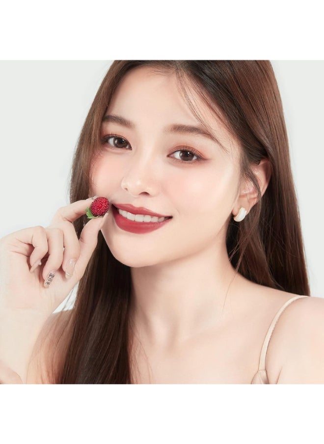 Ice Cream Matte Lip Glaze Velvet Matte Lip Gloss 2ml C21 Strawberry Ice Mochi