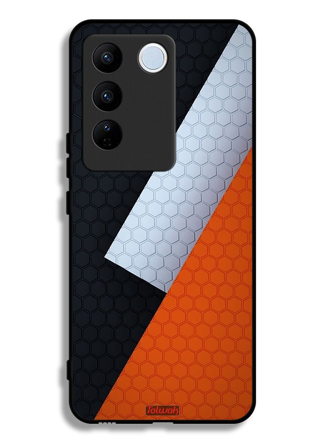 Tolwak Vivo V27 Pro Protective Case Cover Pattern - Image 1
