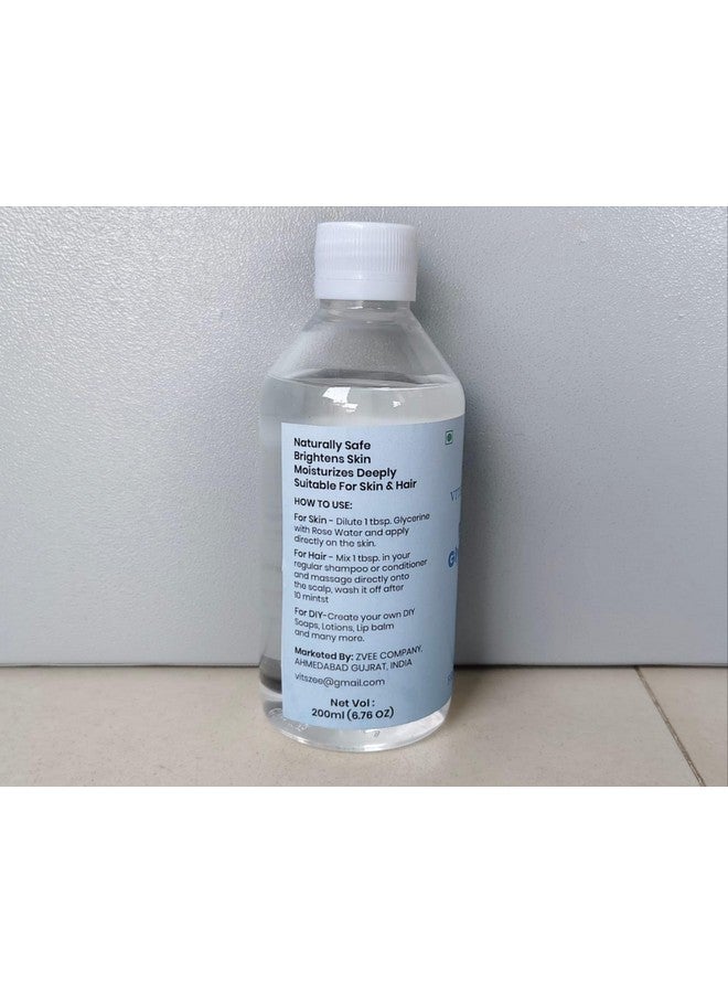 VITSZEECARE pure Glycerine 200gm refined for Healthy, Soft and Smooth Moisturize your Skin - Image 2