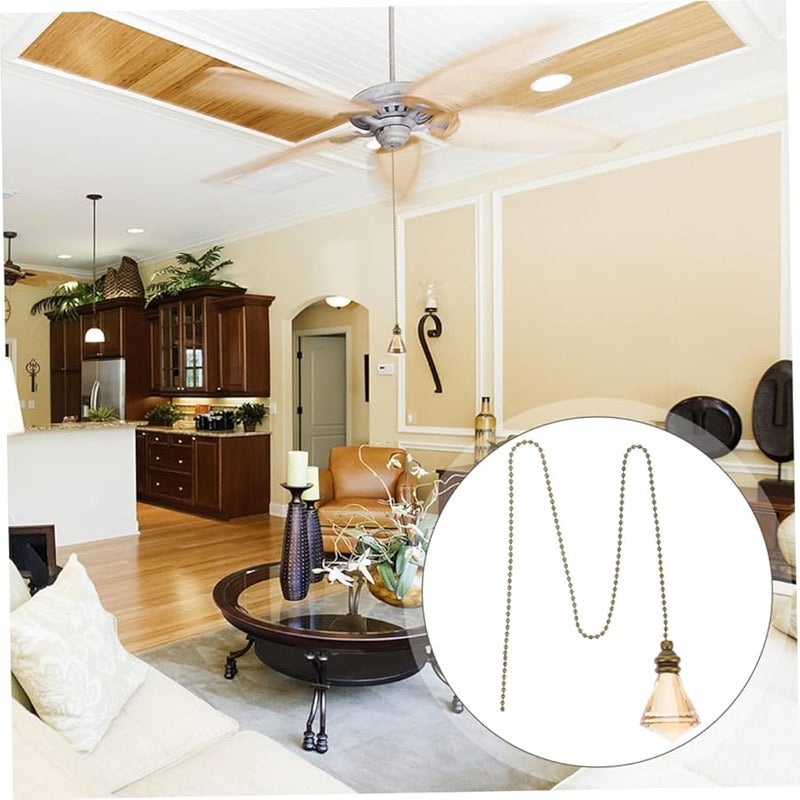 سلسلة سحب مروحة السقف الممددة موصل استبدال مفتاح الإضاءة 6 بوصة - Image 4