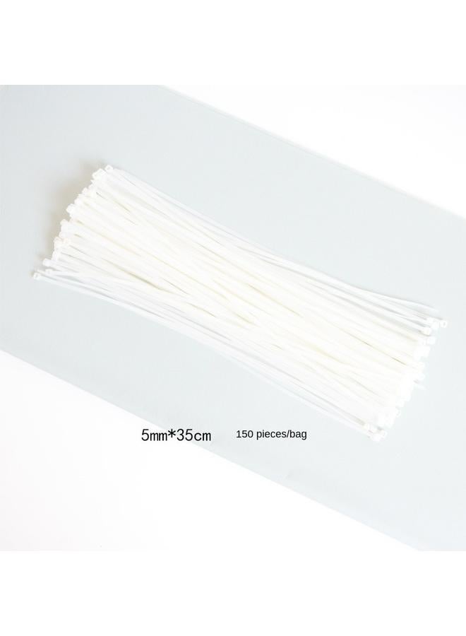 الأزرق جي دبليو حزام نايلون مقفل ذاتي القفل ، حزام خط بلاستيكي ، باقة ، حزمة ثابتة ، مشبك ، أداة مواد تغليف الزهور - Image 1