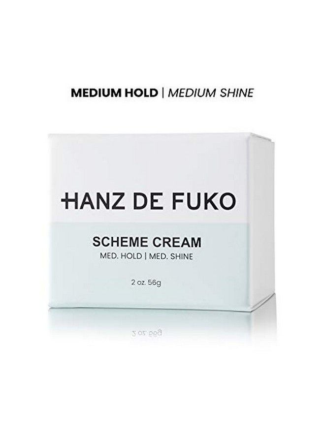 Scheme Premium Mens Hair Styling Cream With High Shine Finish (2Oz)