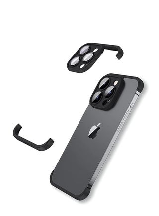iPhone Case TPU Bumper, Frameless Bumper Case with Camera Lens Protector for iPhone 15 Pro Max, Slim Fit No Back No Frame Design TPU Bumper, Excellent Heat Dissipation, 1 Pcs - pzsku/Z3391EFCF6CAF16B0D0B9Z/45/_/1712479450/1fc51440-e4af-461d-ba6e-d9e170c0ff92