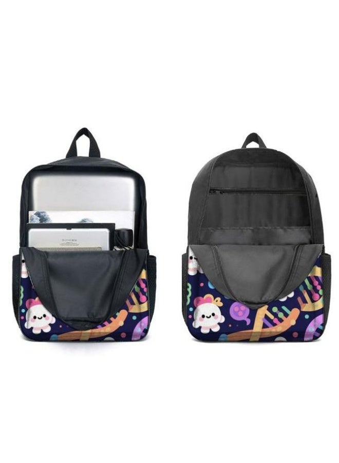 Bright Li Fire Fashion is unlimited! Cartoon bag three-piece set, suitable for a variety of scenes for students and teenagers (available for students, children, friends on outings, mountain climbing, school, etc.) - 16 - Image 4