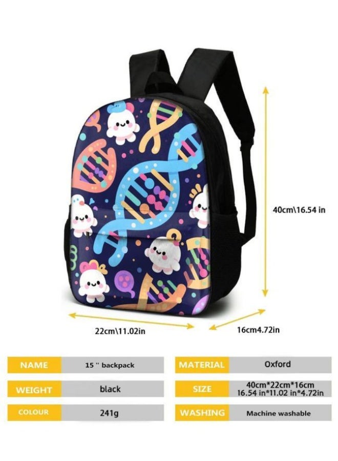 Bright Li Fire Fashion is unlimited! Cartoon bag three-piece set, suitable for a variety of scenes for students and teenagers (available for students, children, friends on outings, mountain climbing, school, etc.) - 16 - Image 5