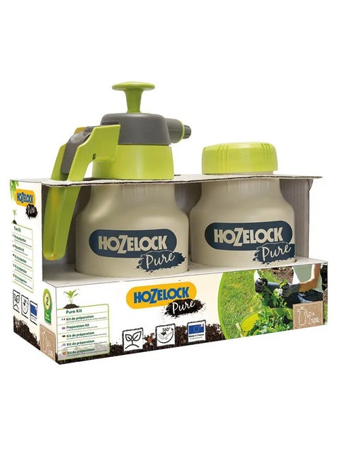 Hozelock Pure Kit Storage & Application for Homemade Garden and Cleaning Solutions 1.25L