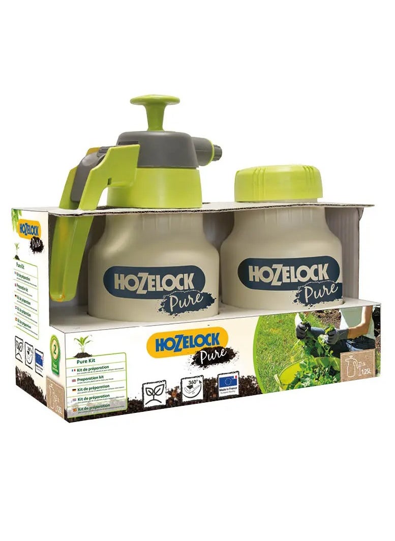 Hozelock Hozelock Pure Kit Storage & Application for Homemade Garden and Cleaning Solutions 1.25L  - Image 1