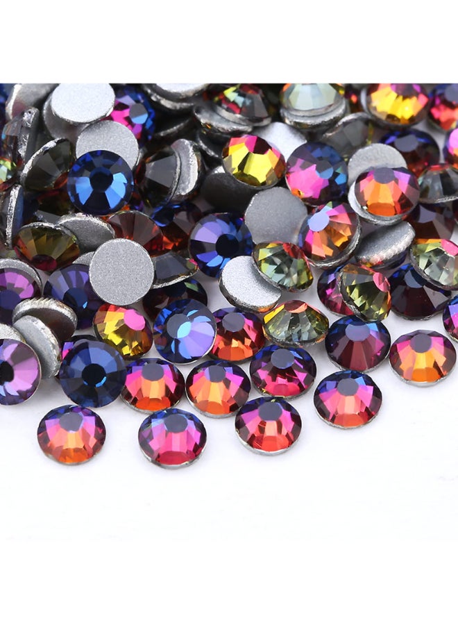 Dowarm 1440 Pieces SS10 Flatback Rhinestones 28MM Crystal for Craft Nails Dance Costumes Non Hotfix Blue Flame - Image 3