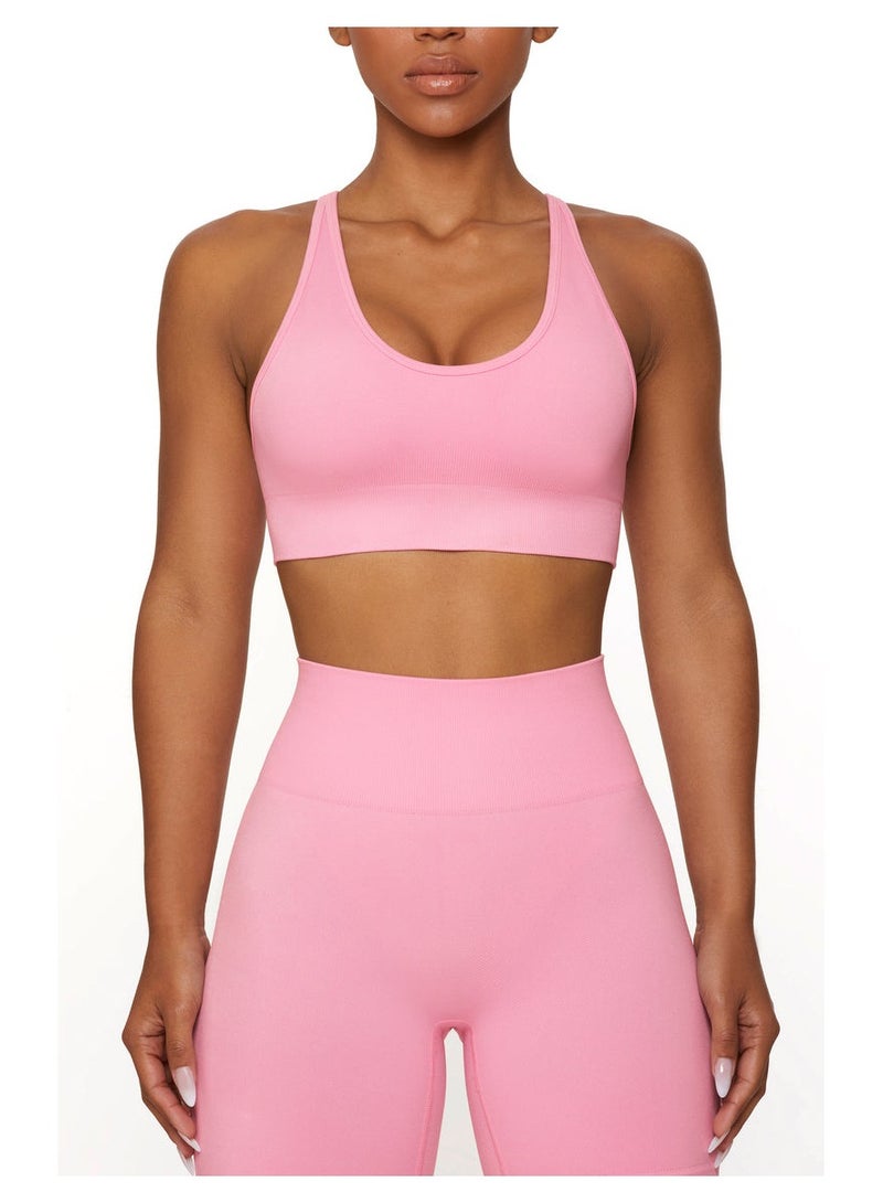 Women's Yoga Fitness Sports Bra and Pants Set  - Image 1
