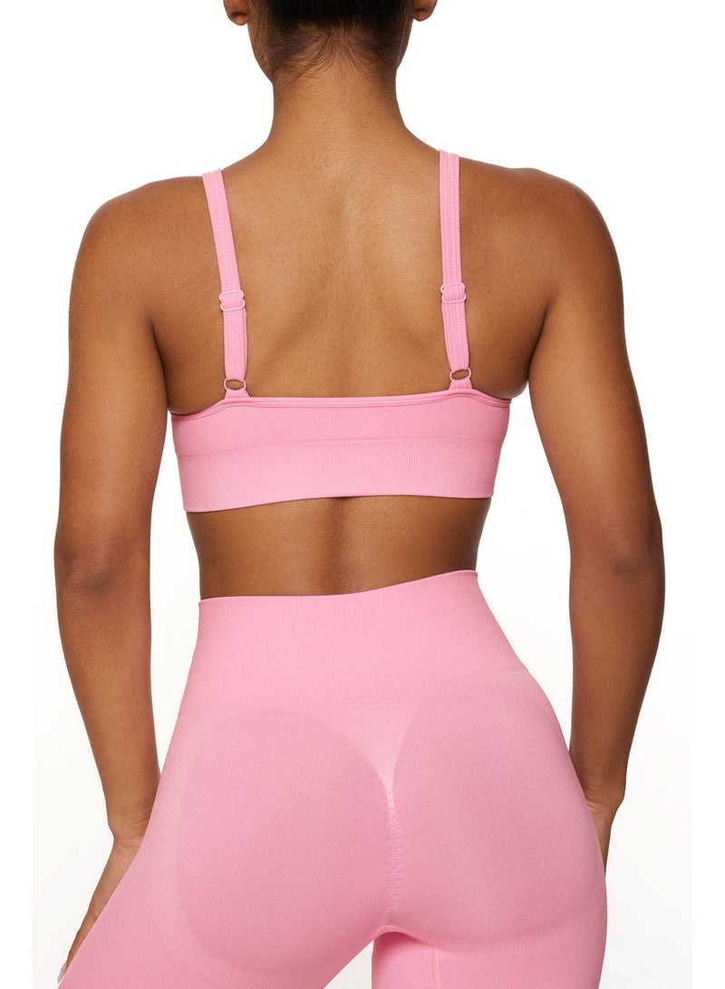 Women's Yoga Fitness Sports Bra and Pants Set  - Image 2