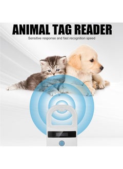 Rubik RFID 134.2/125Khz Animal Tag Reader Support EMID FDX-B (ISO11784/85) Formats, Rechargeable Pet Microchip ID Scanner for Dogs Cats Tracking  - Image 5