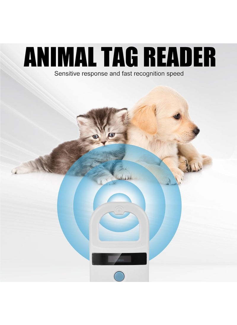 Rubik RFID 134.2/125Khz Animal Tag Reader Support EMID FDX-B (ISO11784/85) Formats, Rechargeable Pet Microchip ID Scanner for Dogs Cats Tracking  - Image 5