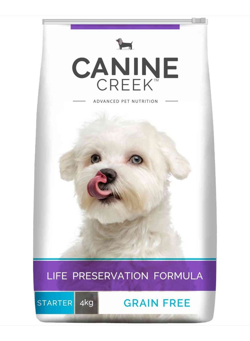 Canine Creek Premium Starter Dry Dog Food  Real Chicken 4Kg  - Image 1