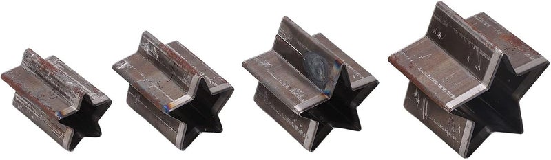 4PCS Pentagram Cutting Mold Alloy Steel Leather Punching Die Set, Leather Cutting Die Set with Storage Box for Handicrafts, Belts and Small Leather Goods - Image 2