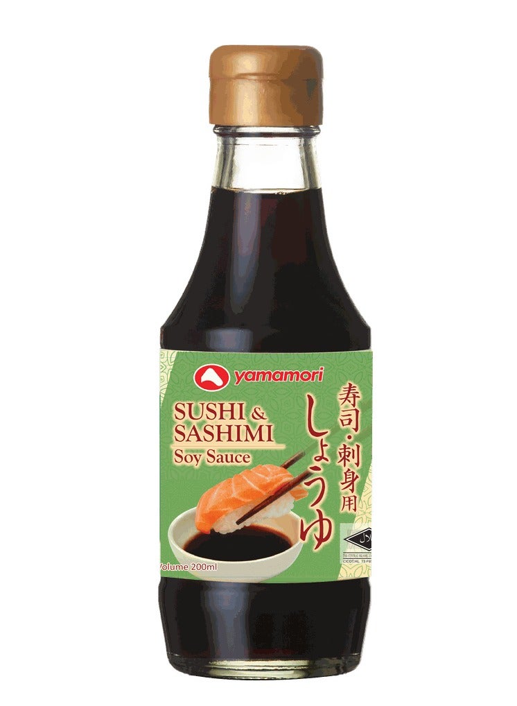 Yamamori Sushi And Sashimi Soy Sauce 200ml - Image 1