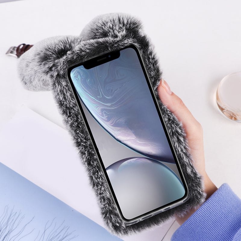 2pcs Chic Phone Shell Plush Shape Phone Protector Compatible for Pixel 4a 5G - Image 4