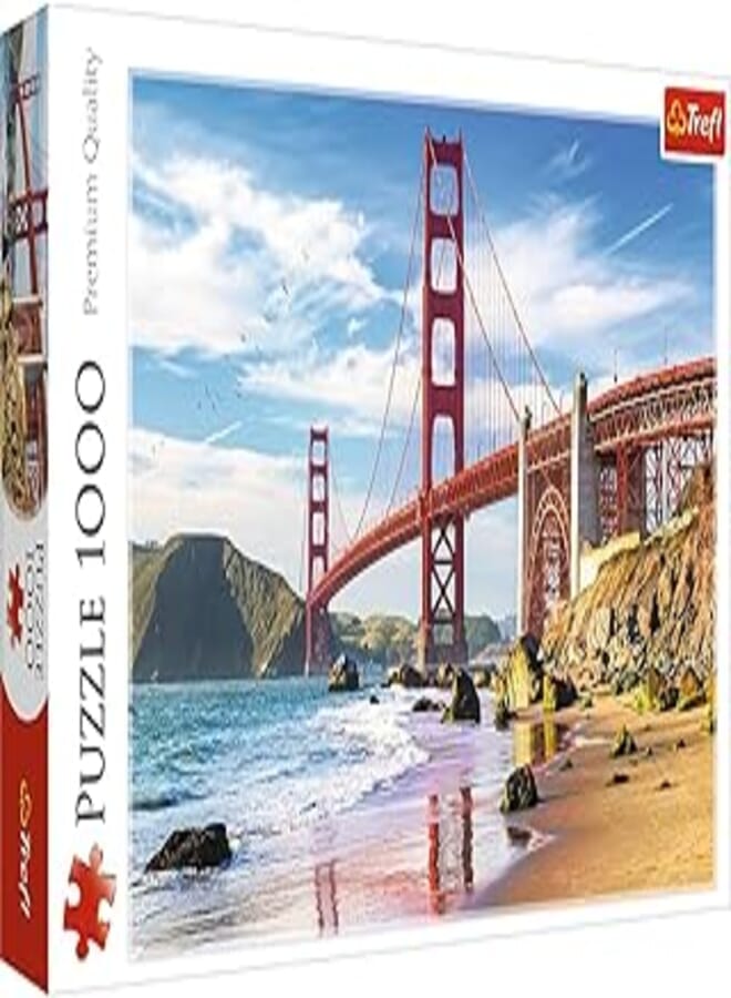 Trefl Trefl Puzzles - "1000" - Golden Gate Bridge, San Francisco, USA 10722 