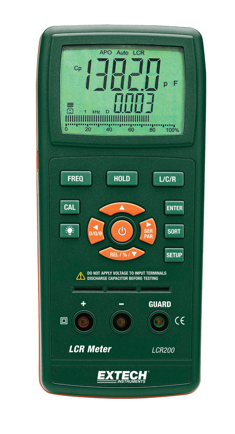 Extech مقياس LCR200 من Extech - مقياس LCR للمكونات السلبية - Image 3
