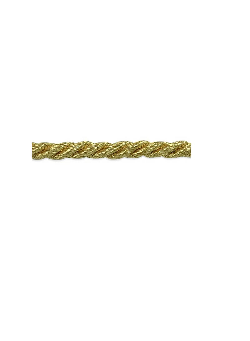 Deco Trims Metallic Twist Cord Trim 1/4 inch x 10 yard Gold - Image 2