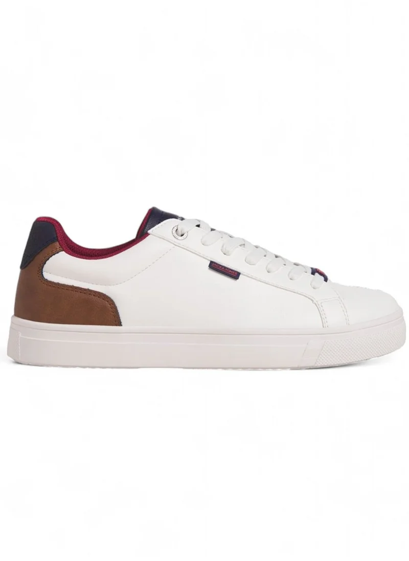 جاك اند جونز Jflancaster Casual Lace Up Pu Sneakers