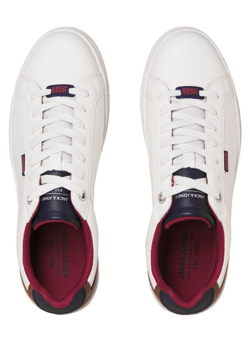 جاك اند جونز Jflancaster Casual Lace Up Pu Sneakers
