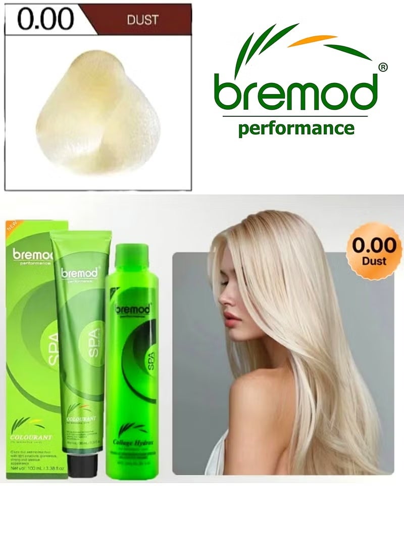 Bremod hair dye 'Dust' number 0.00, comes with an oxidizer. - Image 2
