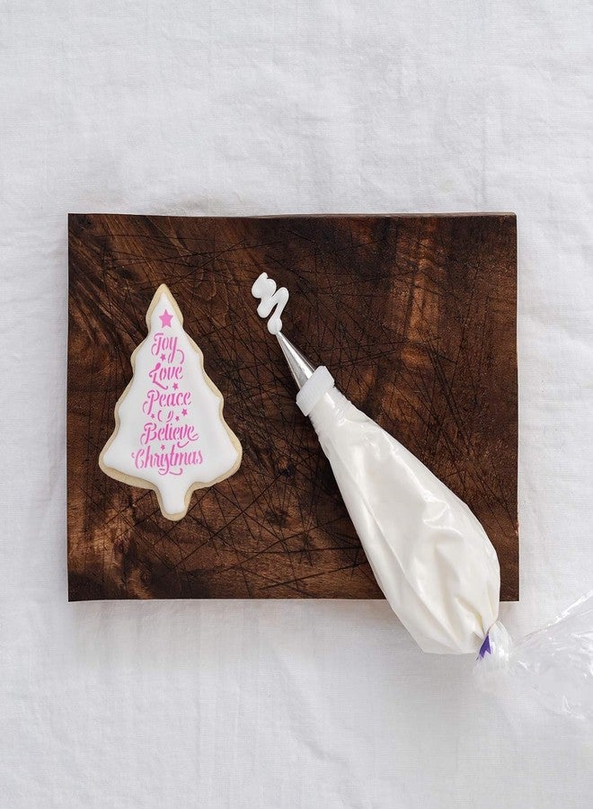 Devasya Crafts Christmas Tree Words Cookie Stencil - Durable Cookie Stencils for Professional and Home Bakers Alike - Image 4