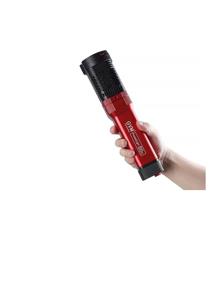 GVM Great Video Maker GVM PD60C RGB Handheld LED Pocket Light – Portable Video & Photography Light, Adjustable RGB & Bi-Color, Dimmable - Image 2