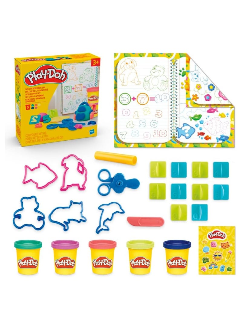 School Activities Set | Preschool Toys | Fun Back-to-School Gifts for Kids Ages 3+ | Perfect for Early Learning and Fun Activities - Image 1