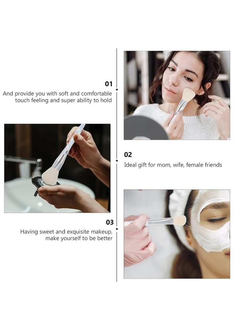 Generic Oyesi Flat Top Foundation Brush with Crystal Handle – For Liquid & Cream Application  - Image 5