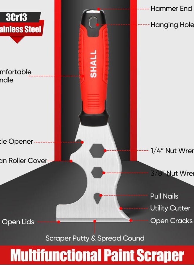 SHALL 8-in-1 Paint Scraper - Image 3
