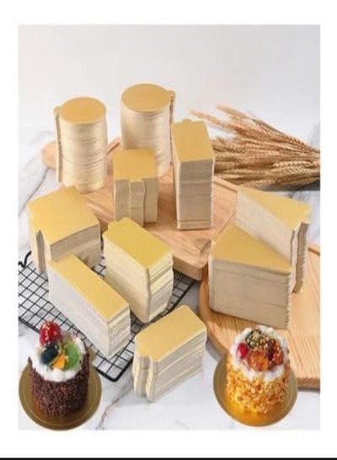 رويالز | عبوة من 25 قطعة | 3.5 × 3.5 بوصة | قاعدة كيك | أداة خبز الكيك | طبق كيك | زينة كيك | لوح قاعدة كيك | صينية كيك | قاعدة كيك من الكرتون، الأكريليك، MDF | قاعدة معجنات | (قاعدة معجنات مربعة من الكرتون) - Image 5