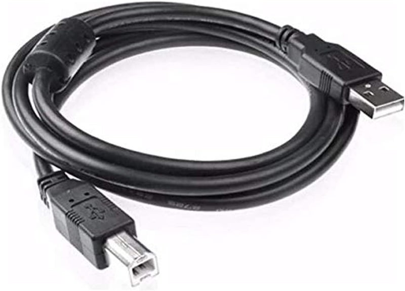 كابل طابعة Edatalife USB 2.0 ��طول 3 أمتار، كابل نقل بيانات ذكر إلى ذكر، متوافق مع الطابعات - Dl - Printer