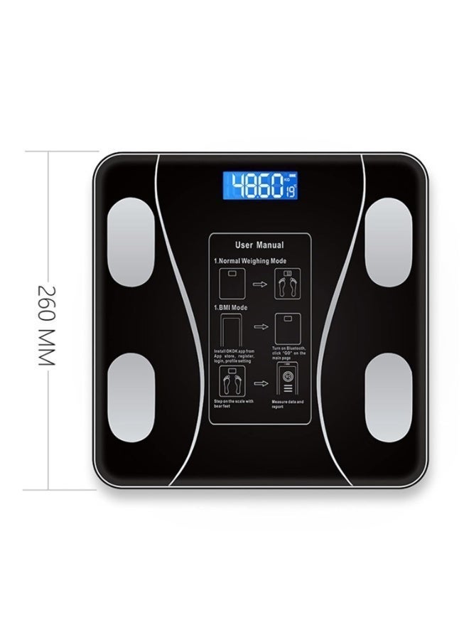 Smart Body Fat Scale with Bluetooth | Digital Weight Scale & Body Composition Analyzer | BMI Monitor | High Precision LED Display - Image 2