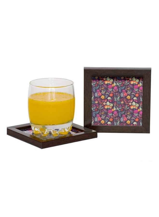 Paper Plane Design Tea Coffee Coaster Set Wooden Decorative Coasters Set. Home and Office Wooden Coasters Design 38 - Image 3