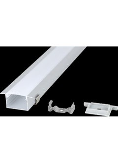 TOEFL Buried aluminum chute, 3 meters - 3 cm wide - 2 cm high, with TOEFL accessories  - Image 1