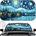 fauson Sun Shade for Car Windshield Foldable Universal Car Windshield Upgrade Sunshade Enhanced UV Rays - Image 2