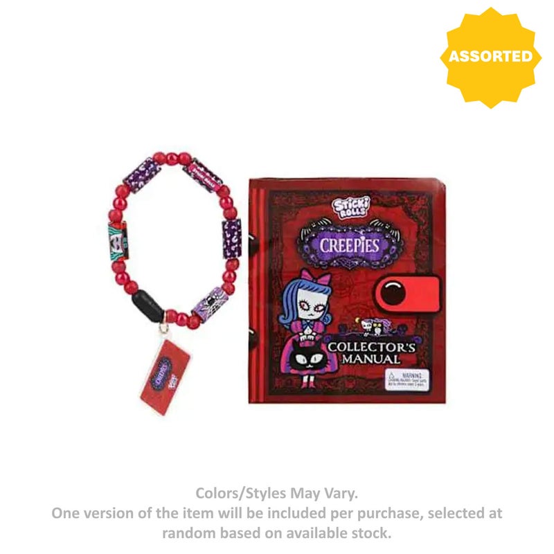 Sticki Rolls Creepies Wearable Sticker Jewelry Mystery Capsule Pack (Assorted) - Image 3