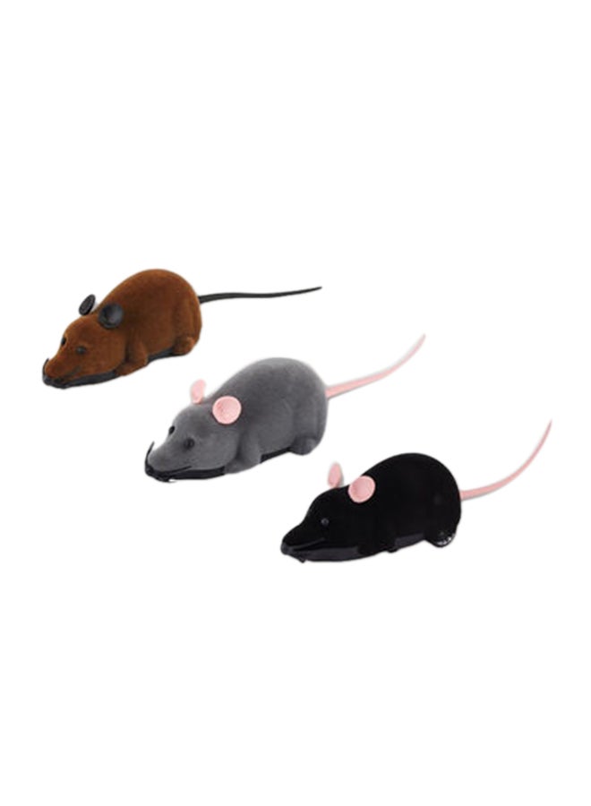 OUTAD Wireless Plastic Remote Control Mouse Grey - Image 1