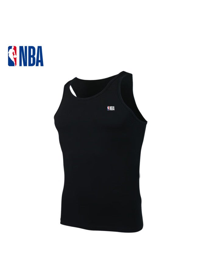 Nba Summer Tank Top, Men's Thin Cotton Undershirt, Slim Fit, Elastic Sleeveless Vest, Basketball Sports Undershirt, 2 Pieces - Image 3
