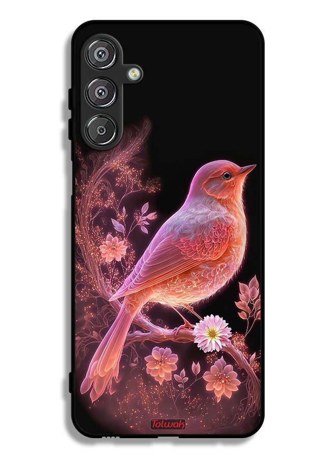 Tolwak Samsung Galaxy F36 Protective Case Cover Cute Bird Art - Image 1
