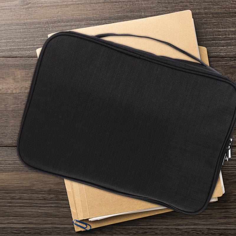 Multilayer Large Capacity File Storage Case Document Bag Portable Organizer Bag - Image 4
