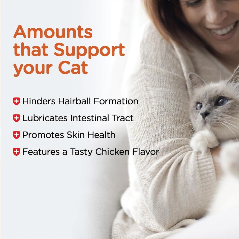 nutri vet Nutri-Vet Hairball Cat Paw-Gel - Chicken Flavor, 3oz - Image 5
