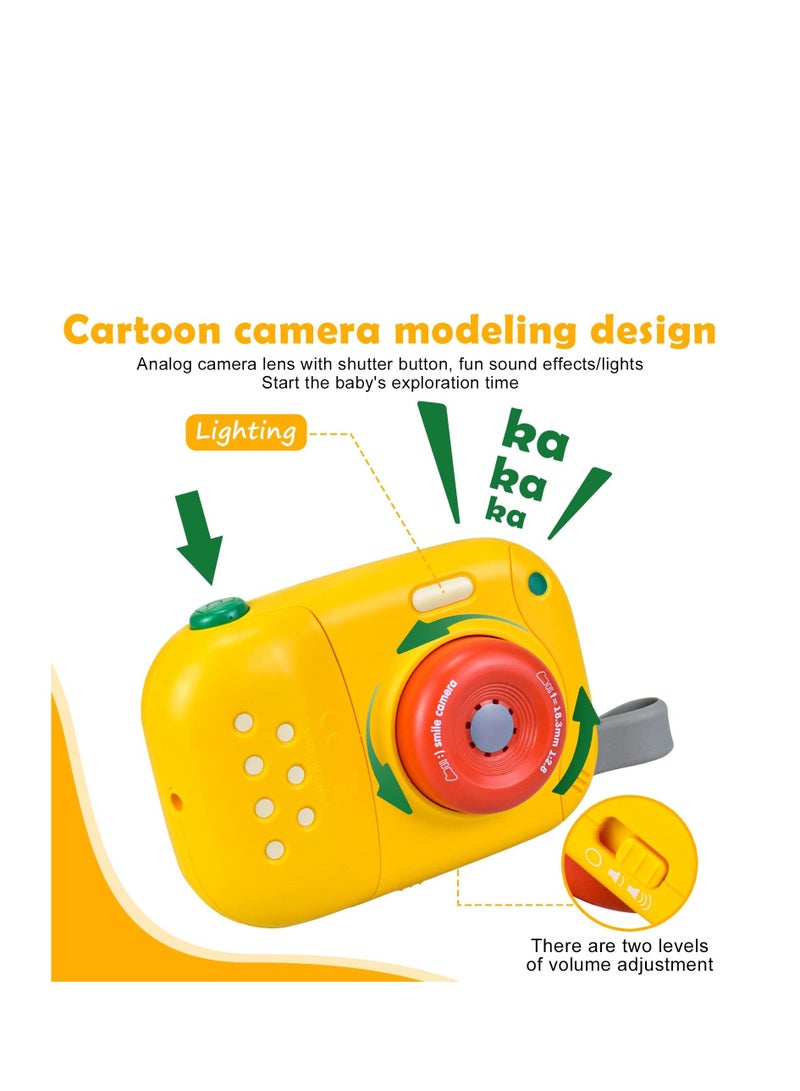 SYOSI Kids Mobile Phone Soft and Safe Baby Toy Phone with Animal Sounds and Music,Toddler Phone  - Image 4