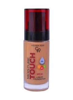 Golden Rose GR MOISTURE TOUCH LIQUID FOUNDATION SPF 20 NO: 115  - Image 2