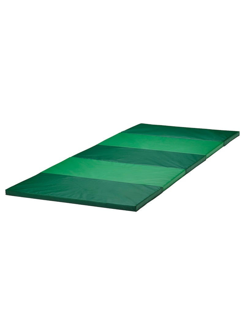Folding gym mat, 78x185 cm Blue Colour - Image 1