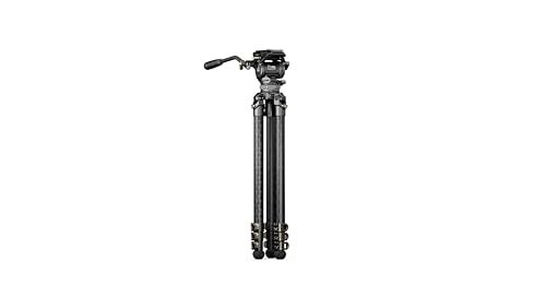 Tilta CT08 75mm Cine Fluid Head with 3Stage Carbon Fiber Tripod Legs Space Gray 8KG - Image 3