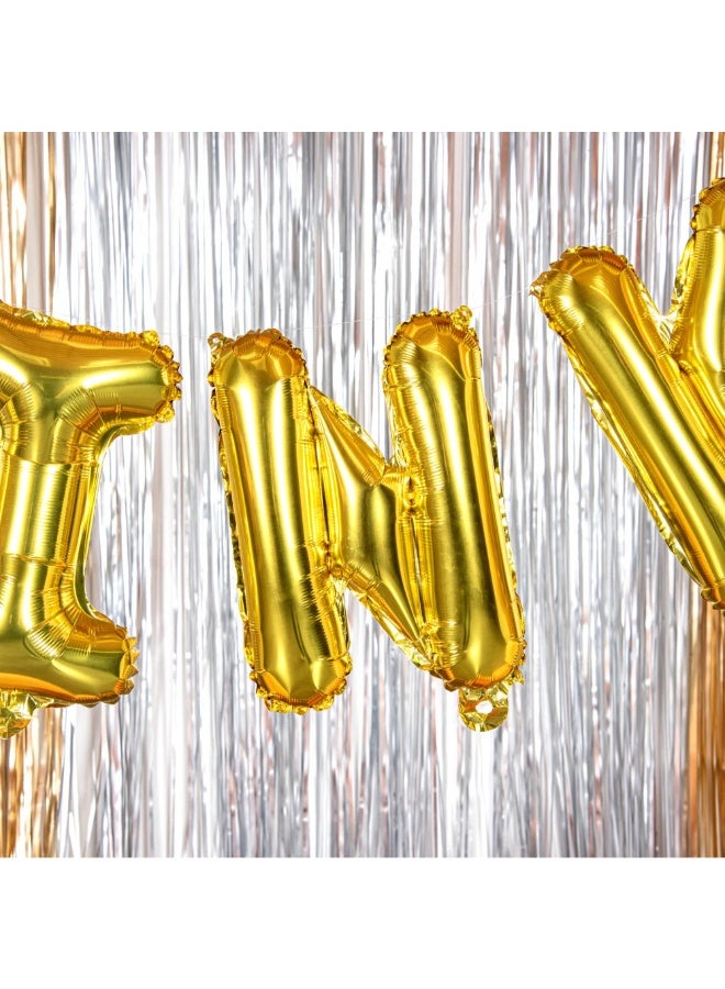 TOY GARDEN Giant Gold Letter N Balloon  Foil Helium Big Single Mylar Balloon Birthday Party Decoration Supply Baby Shower Event - Image 2