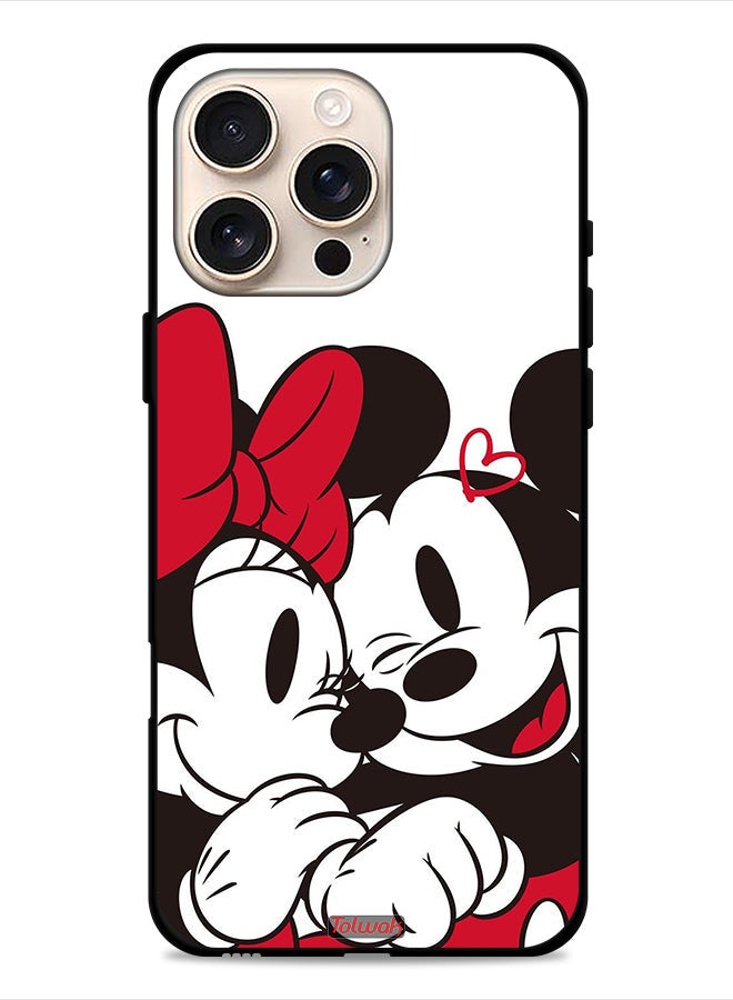 Tolwak Apple iPhone 16 Pro Protective Case Cover Mickey Mouse - Image 1